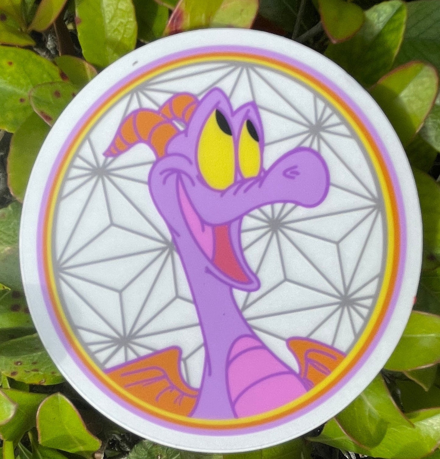 Figment One Little Spark Clear Sticker | Disney Epcot Inspired Decal