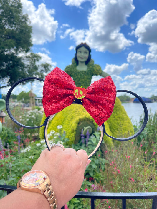Poison Apple Magic: 3D Snow White Minnie Ears ||  Standard